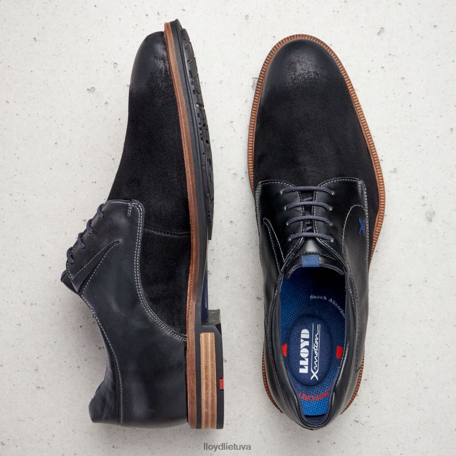 LLOYD Kaunas (xtrawide) vyrų avalynė juodas VF40PZ243