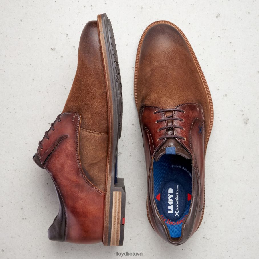 LLOYD Kaunas (xtrawide) vyrų avalynė rudas VF40PZ228