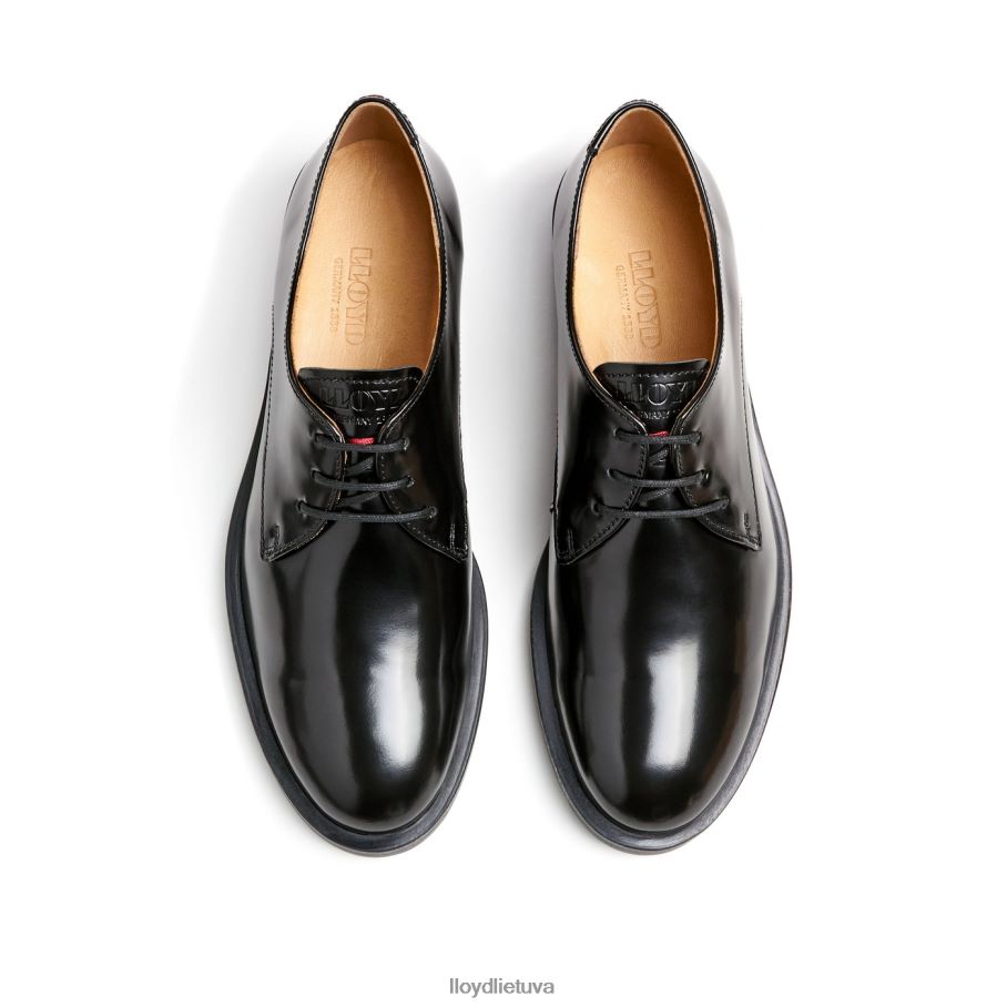 LLOYD Rogh odos nėriniuoti pusbačiai moterys avalynė juodas VF40PZ1022