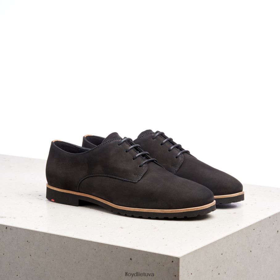 LLOYD Rogh odos nėriniuoti pusbačiai moterys avalynė juodas VF40PZ1071