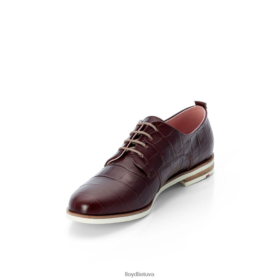 LLOYD Rogh odos nėriniuoti pusbačiai moterys avalynė rudas VF40PZ1091