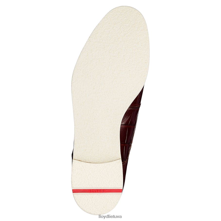 LLOYD Rogh odos nėriniuoti pusbačiai moterys avalynė rudas VF40PZ1091