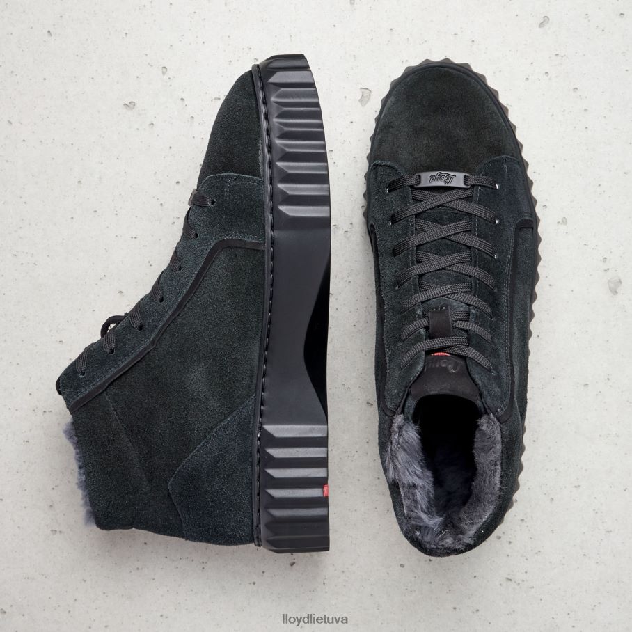 LLOYD aukšti sportbačiai moterys avalynė juodas VF40PZ776