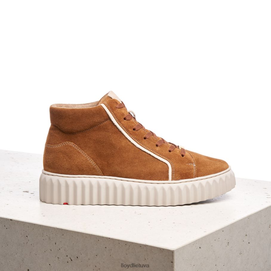 LLOYD aukšti sportbačiai moterys avalynė rudas VF40PZ771