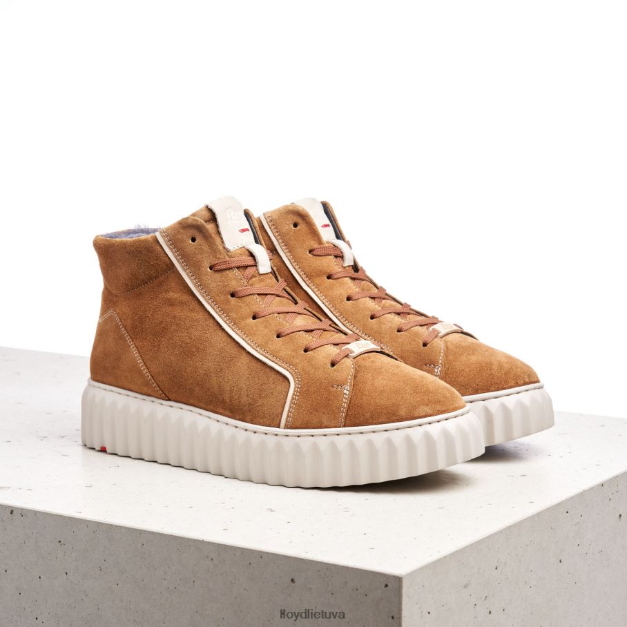 LLOYD aukšti sportbačiai moterys avalynė rudas VF40PZ777