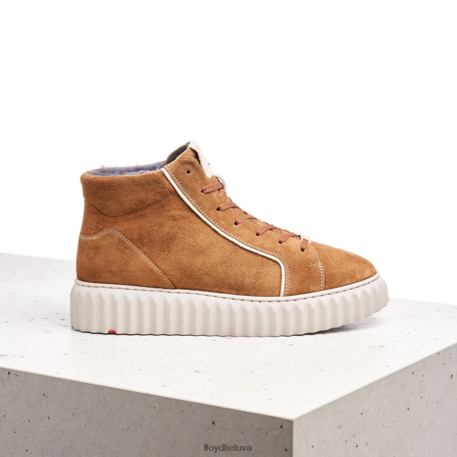 LLOYD aukšti sportbačiai moterys avalynė rudas VF40PZ777