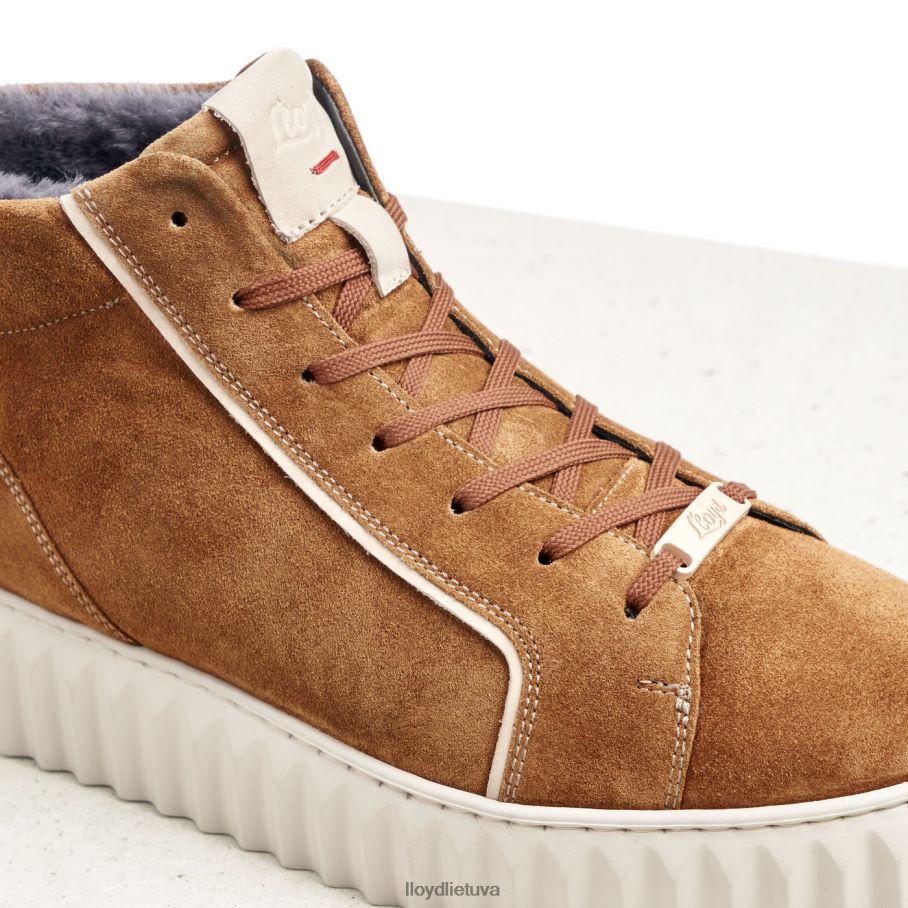 LLOYD aukšti sportbačiai moterys avalynė rudas VF40PZ777