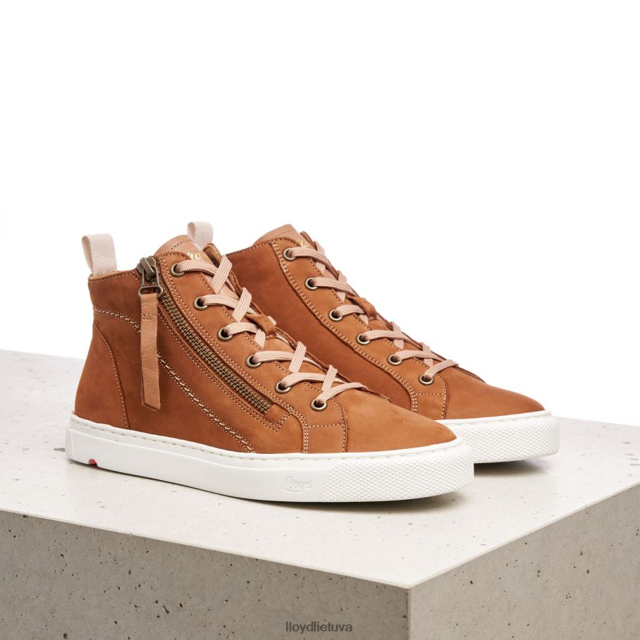 LLOYD aukšti sportbačiai moterys avalynė rudas VF40PZ859