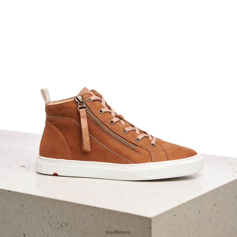 LLOYD aukšti sportbačiai moterys avalynė rudas VF40PZ859