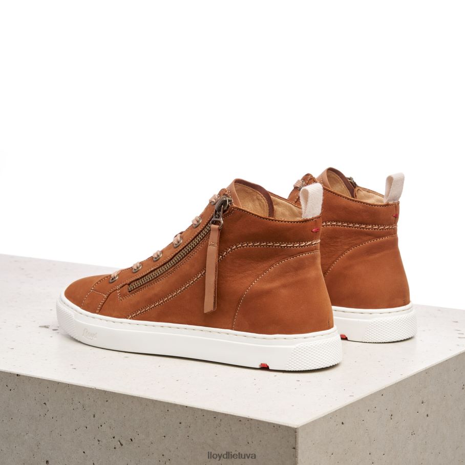 LLOYD aukšti sportbačiai moterys avalynė rudas VF40PZ859