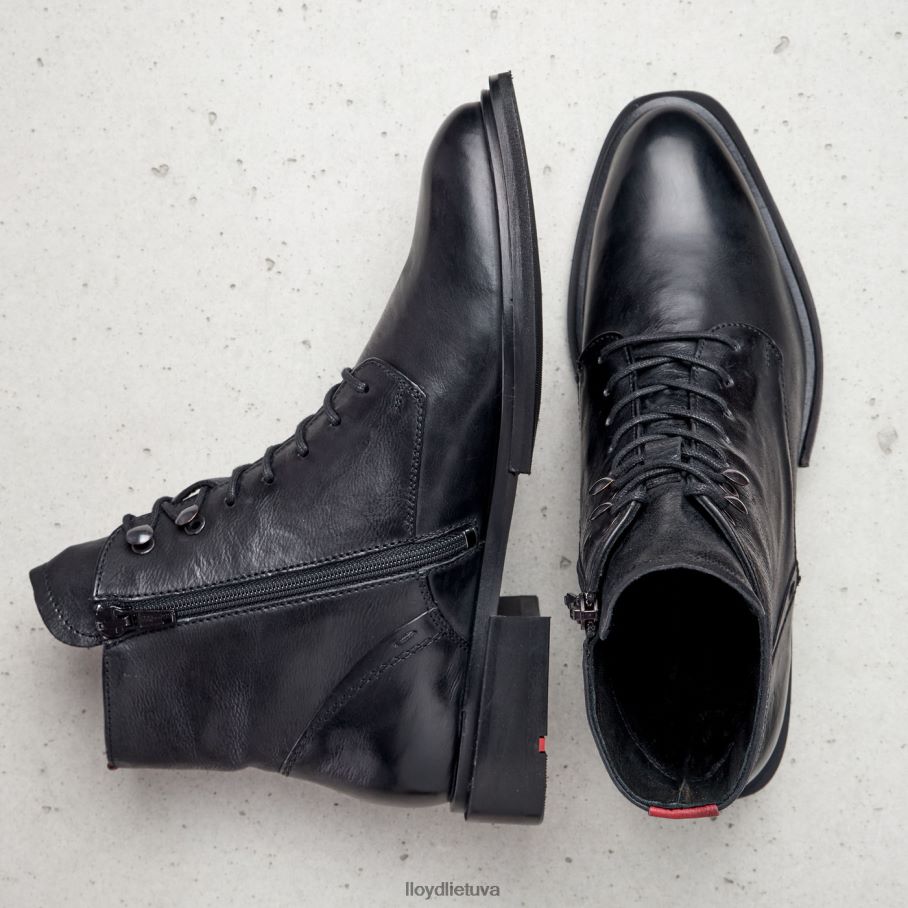 LLOYD avies odos kulkšnies batai moterys avalynė juodas VF40PZ1001