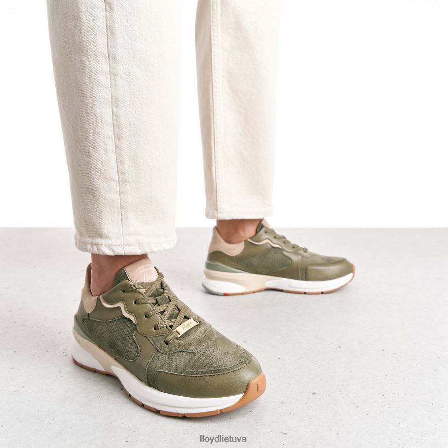 LLOYD avies odos sportbačiai moterys avalynė žalias VF40PZ817