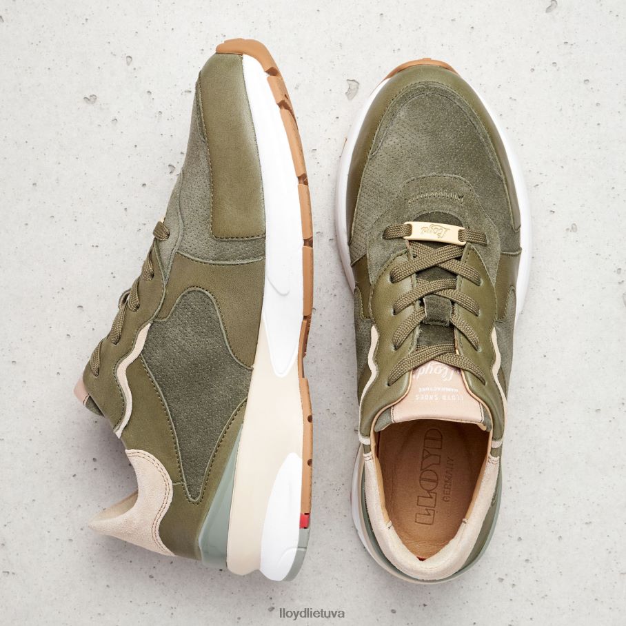 LLOYD avies odos sportbačiai moterys avalynė žalias VF40PZ817