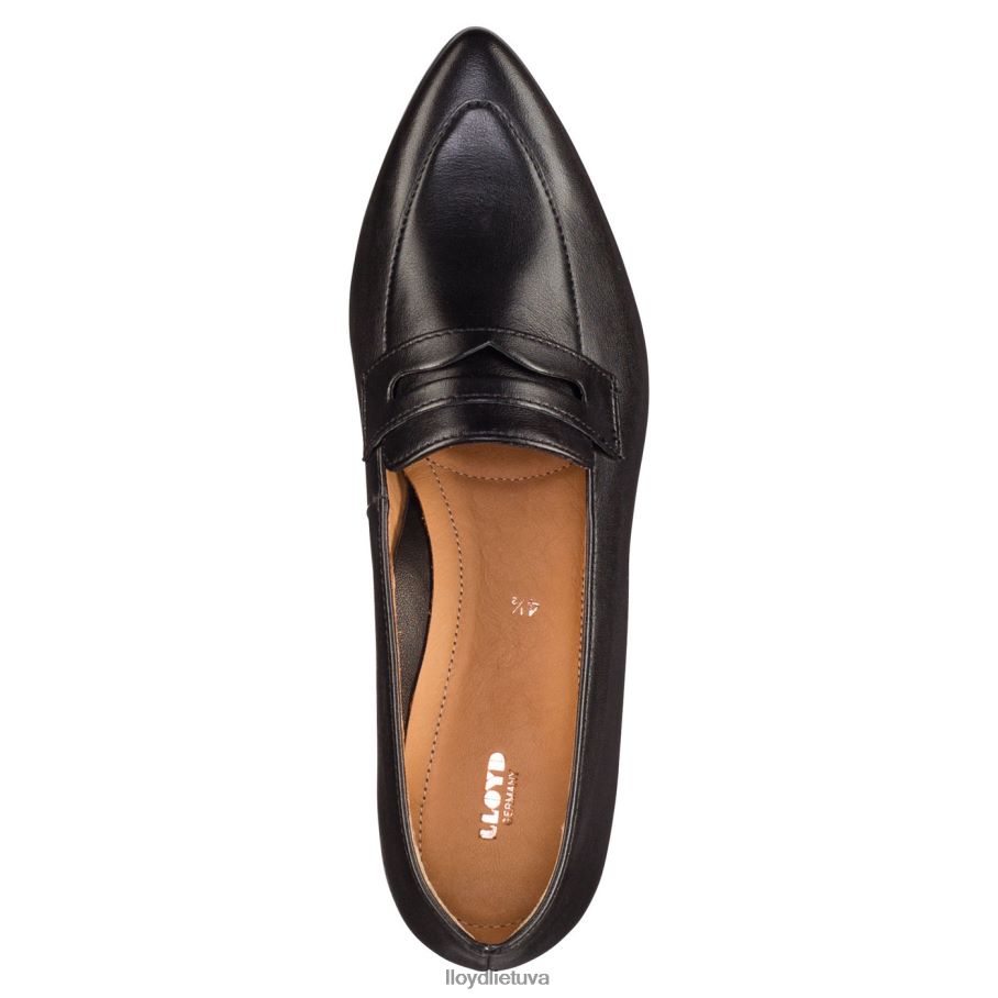 LLOYD balerinos pompos moterys avalynė juodas VF40PZ1096
