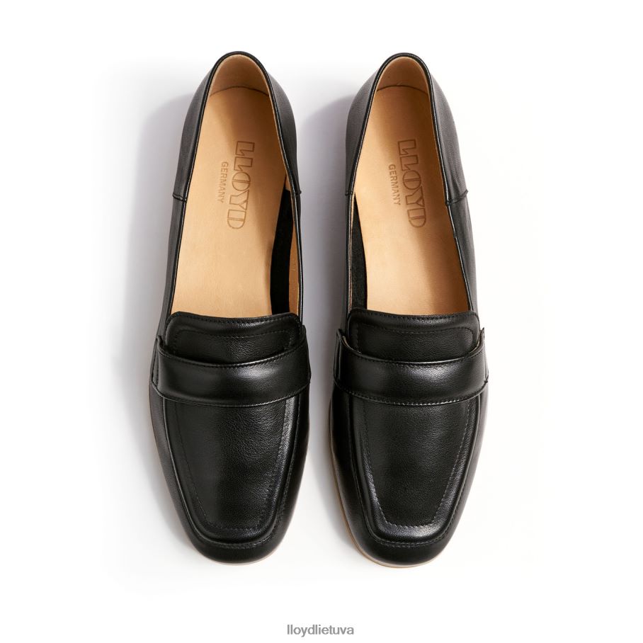 LLOYD balerinos šlepetės moterys avalynė juodas VF40PZ1127