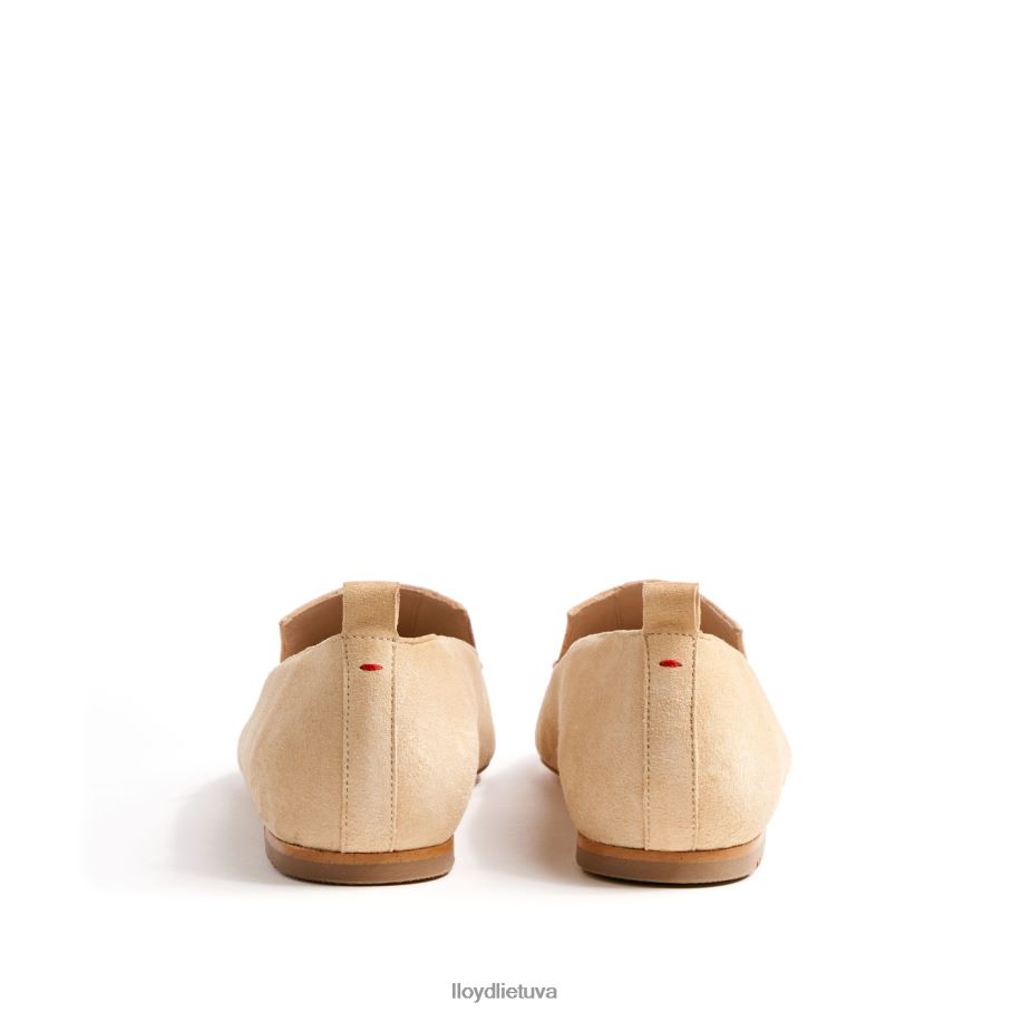 LLOYD balerinos šlepetės moterys avalynė smėlio spalvos VF40PZ1260