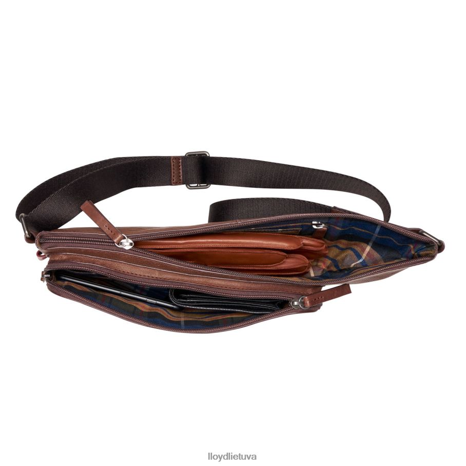 LLOYD crossover krepšys vyrų priedai rudas VF40PZ653