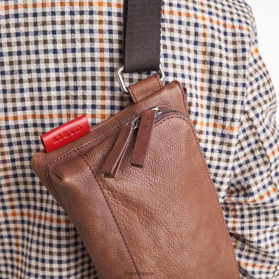 LLOYD crossover krepšys vyrų priedai rudas VF40PZ653