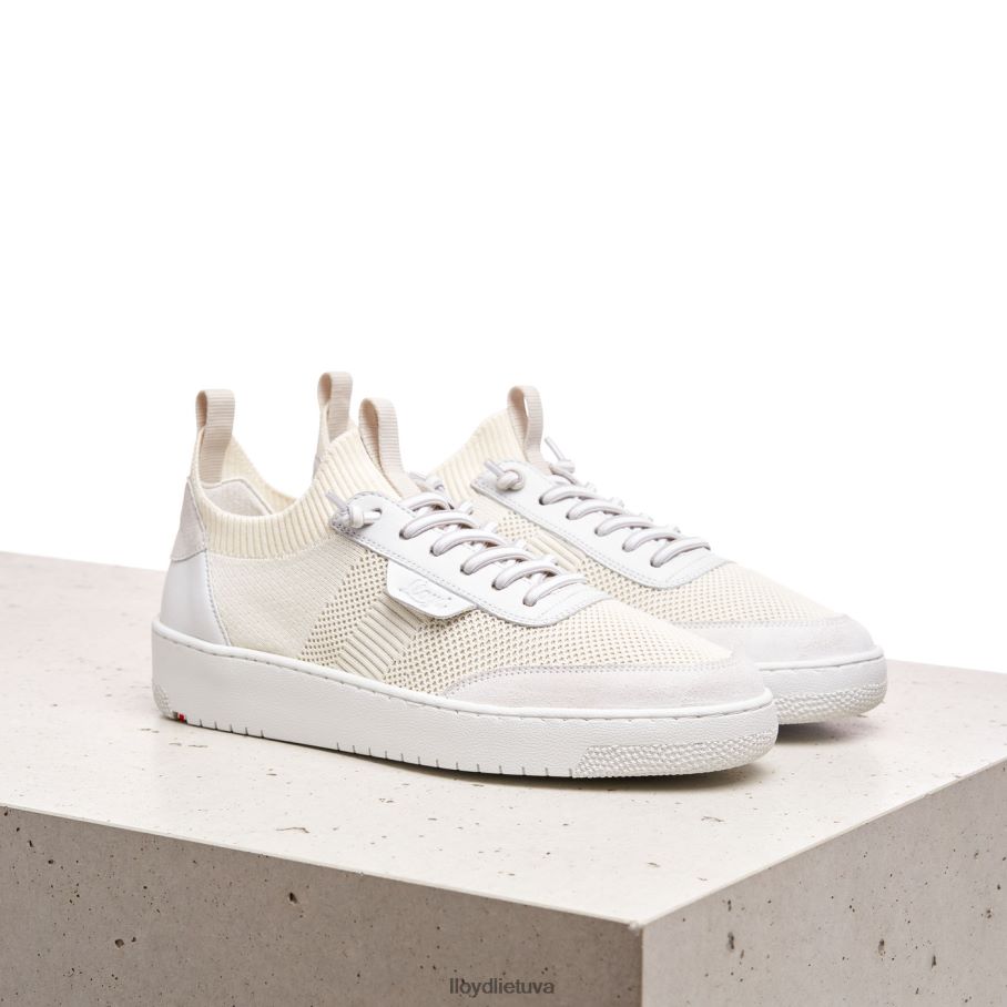 LLOYD dėmėti lygios odos sportbačiai moterys avalynė baltas VF40PZ806