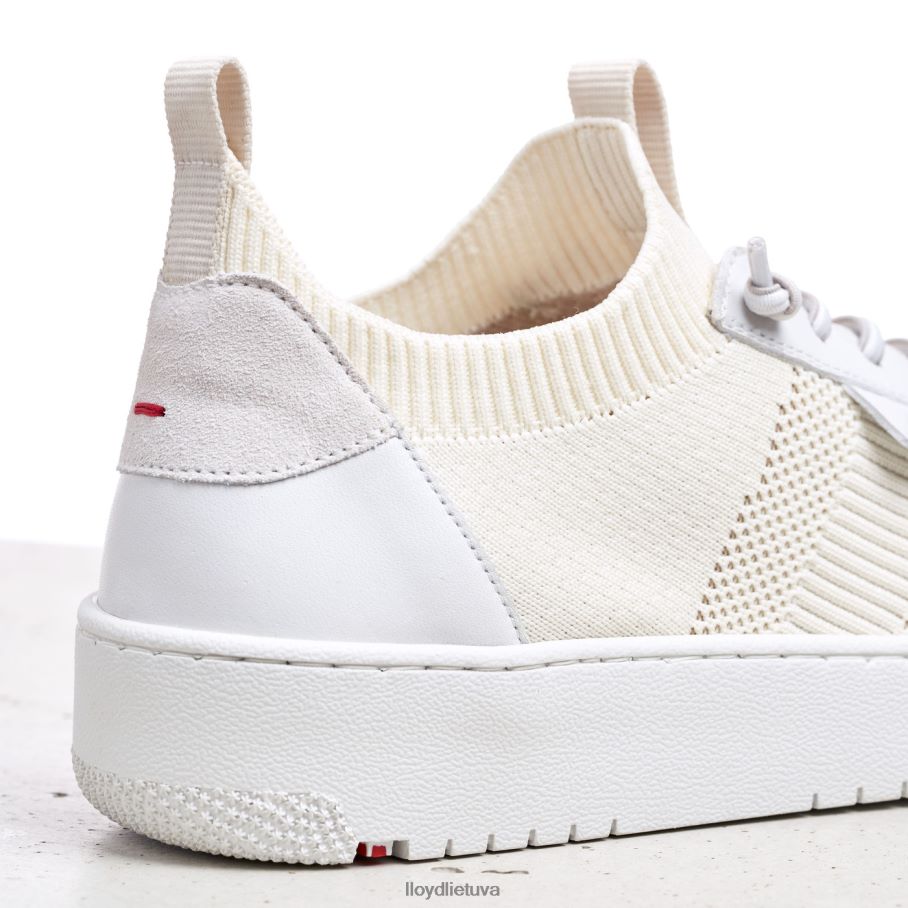 LLOYD dėmėti lygios odos sportbačiai moterys avalynė baltas VF40PZ806