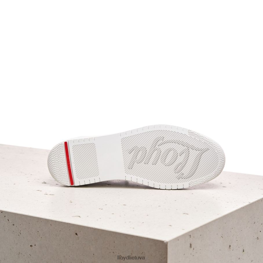 LLOYD dėmėti lygios odos sportbačiai moterys avalynė baltas VF40PZ806