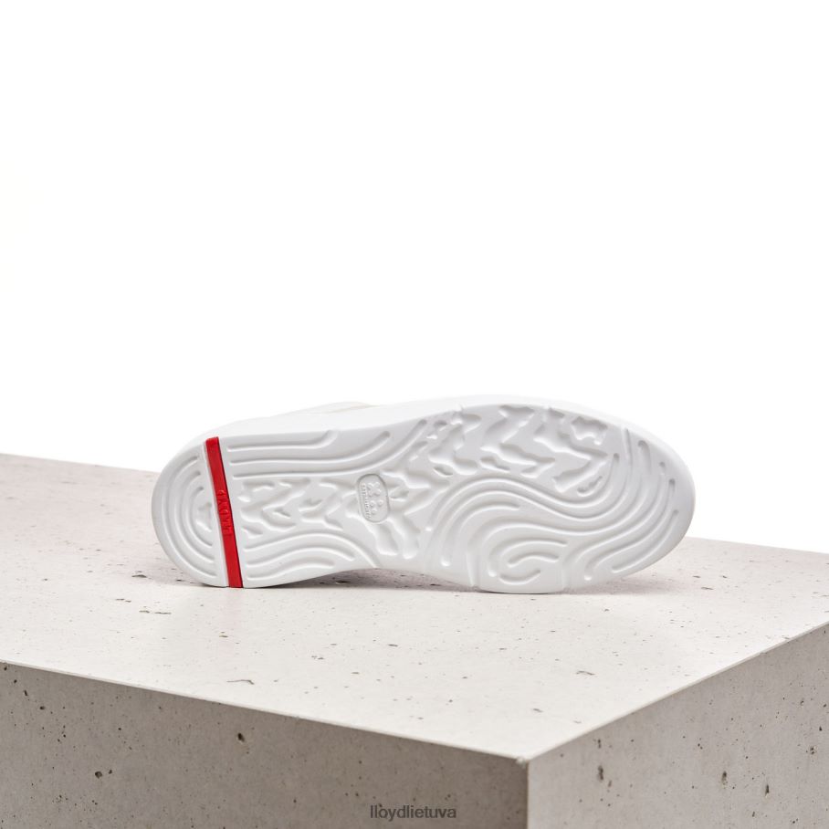 LLOYD dėmėti lygios odos sportbačiai moterys avalynė baltas VF40PZ808