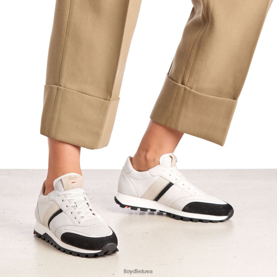 LLOYD dėmėti lygios odos sportbačiai moterys avalynė baltas VF40PZ828