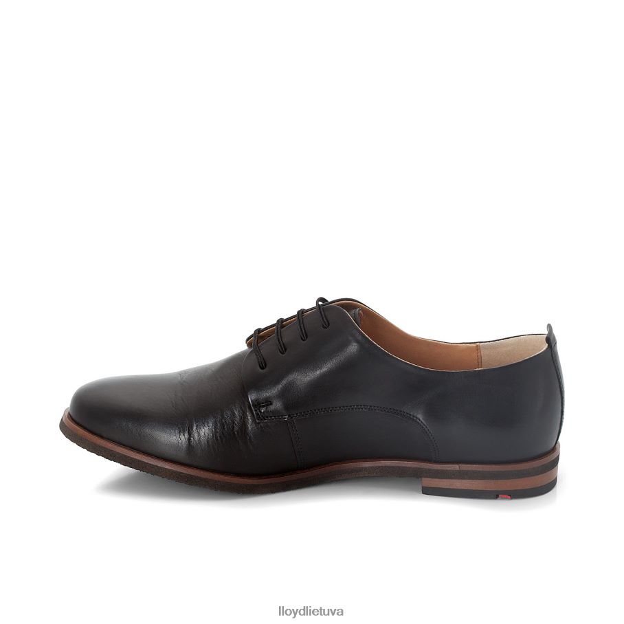 LLOYD dėmėti suvarstomi pusbačiai moterys avalynė juodas VF40PZ1006