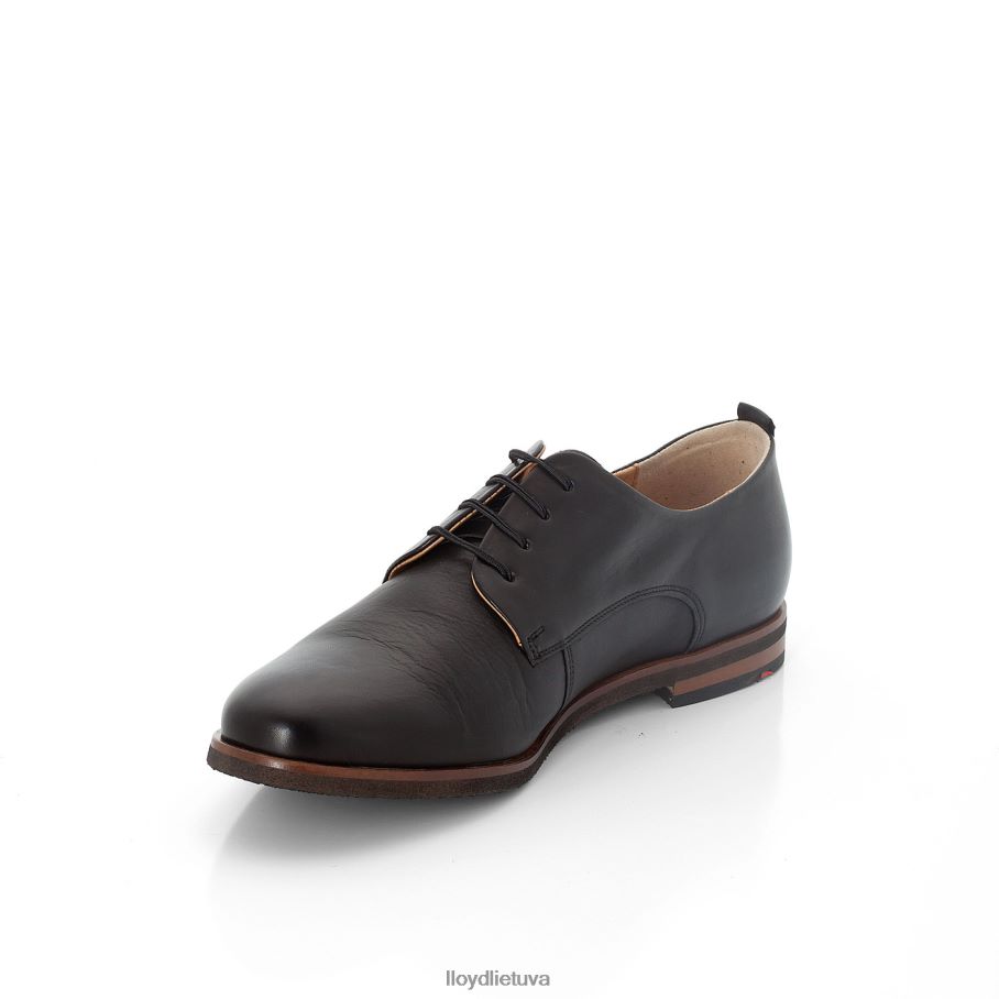 LLOYD dėmėti suvarstomi pusbačiai moterys avalynė juodas VF40PZ1006