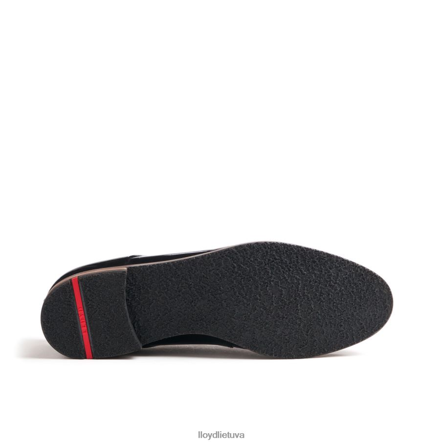 LLOYD dėmėti suvarstomi pusbačiai moterys avalynė juodas VF40PZ1047