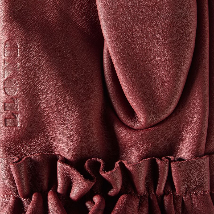 LLOYD elegantiškos pirštinės moterys priedai raudona VF40PZ1313