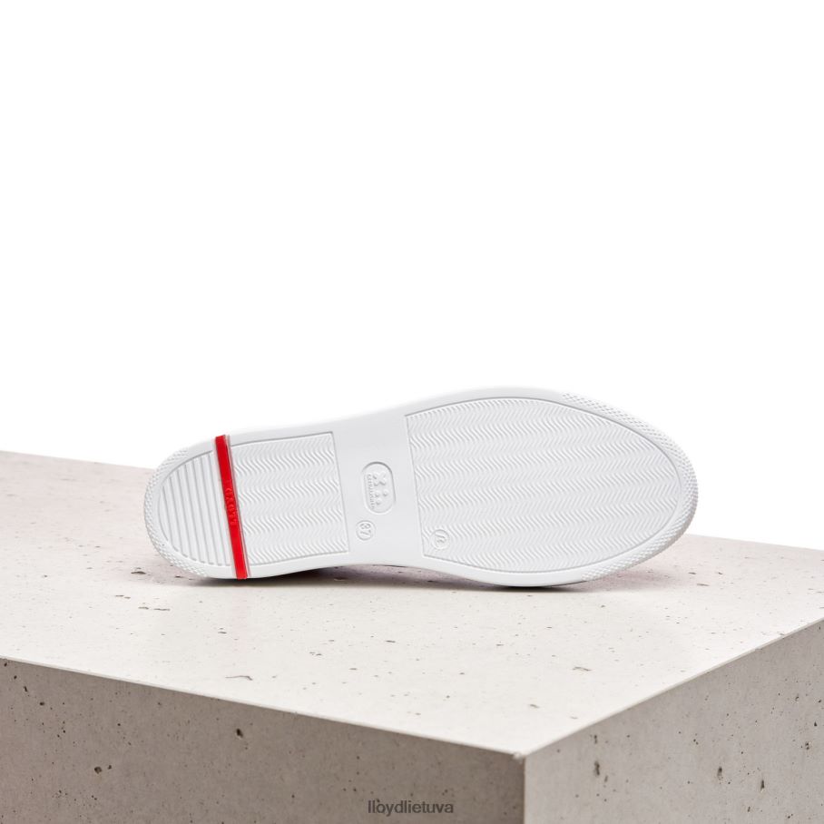 LLOYD glotnios odinės spalvos sportbačiai moterys avalynė rožinis VF40PZ842