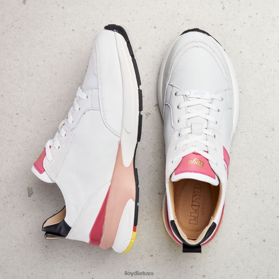 LLOYD glotnios odinės spalvos sportbačiai moterys avalynė sujungti VF40PZ832