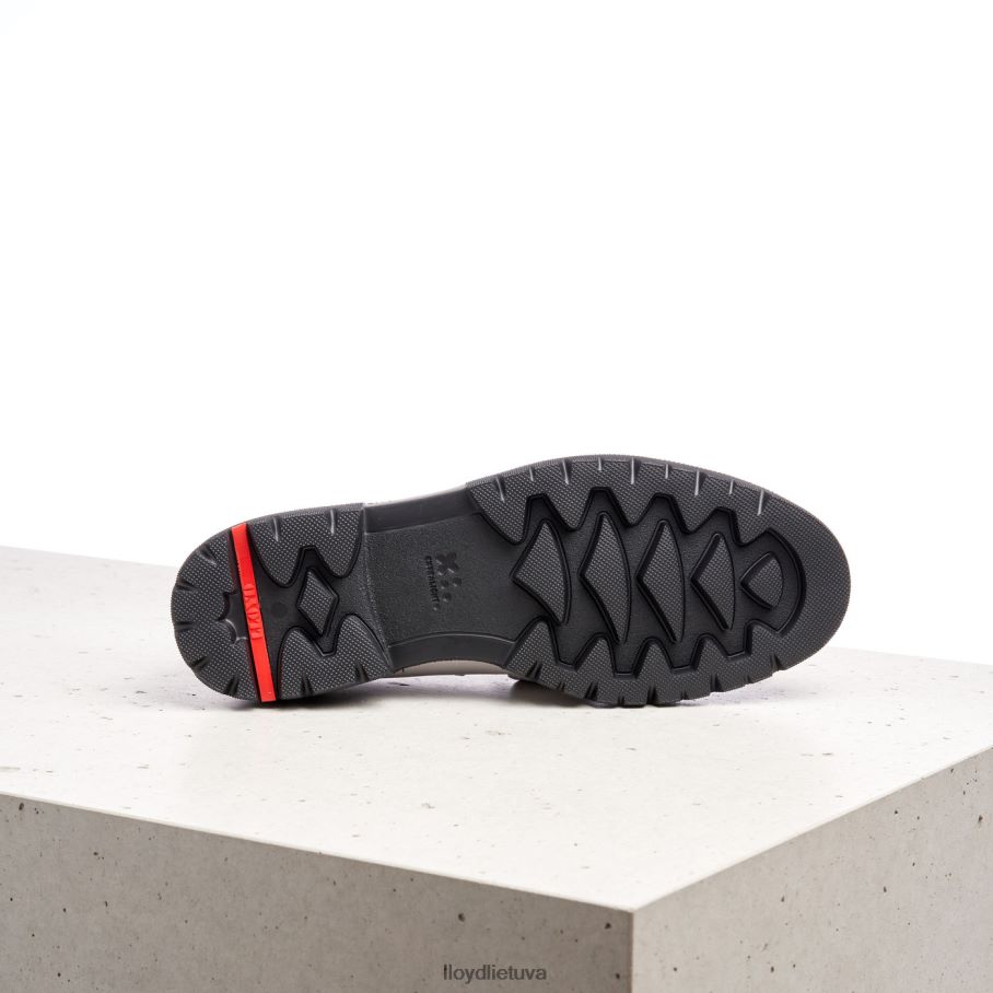 LLOYD glotnios odinės šlepetės moterys avalynė baltas VF40PZ1034