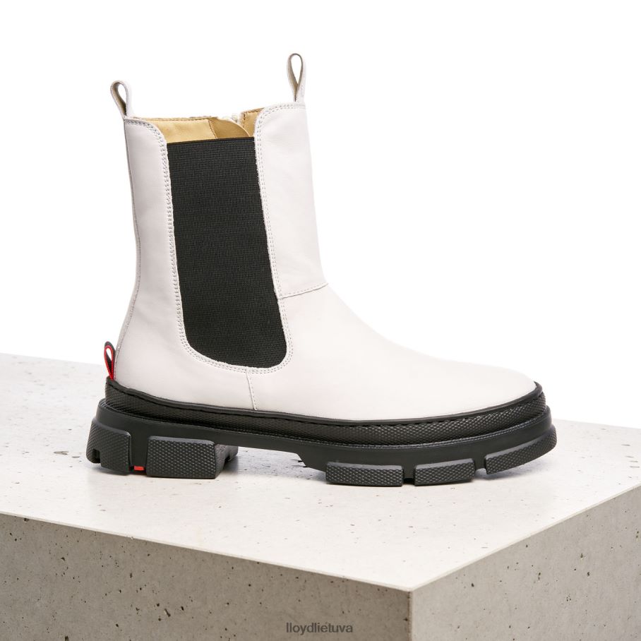 LLOYD glotnios odos slydimo batai moterys avalynė baltas VF40PZ875