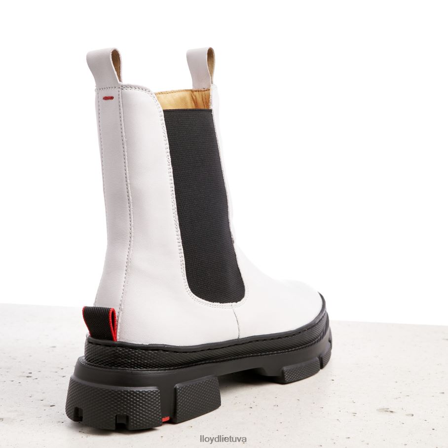 LLOYD glotnios odos slydimo batai moterys avalynė baltas VF40PZ875