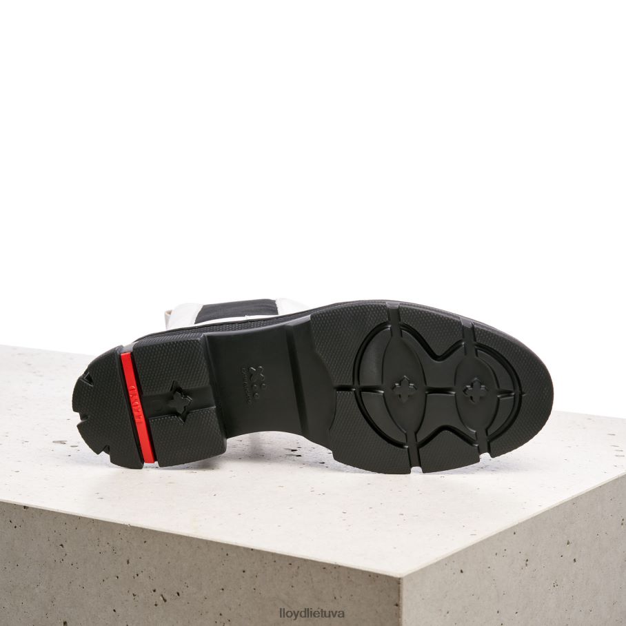 LLOYD glotnios odos slydimo batai moterys avalynė baltas VF40PZ875