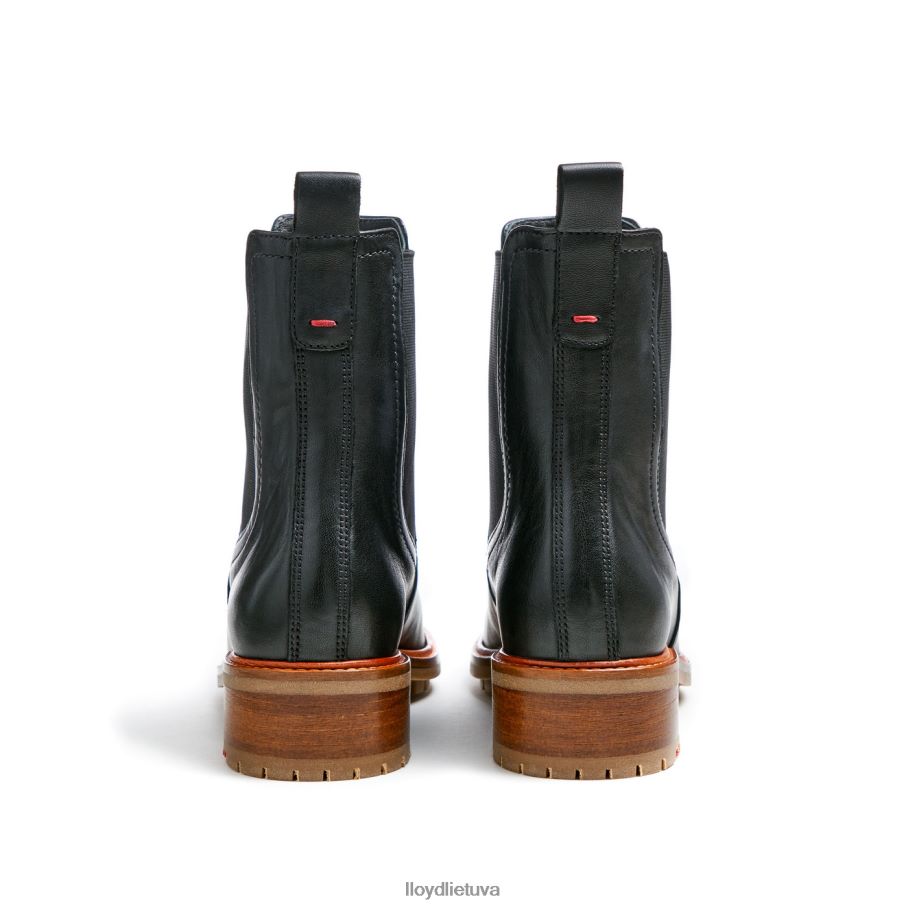 LLOYD glotnios odos slydimo batai moterys avalynė juodas VF40PZ923