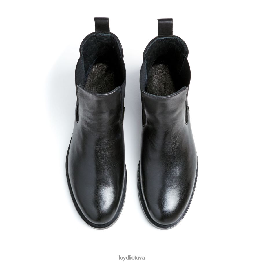 LLOYD glotnios odos slydimo batai moterys avalynė juodas VF40PZ932