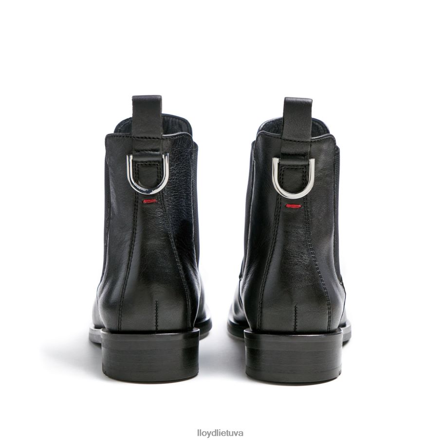 LLOYD glotnios odos slydimo batai moterys avalynė juodas VF40PZ932