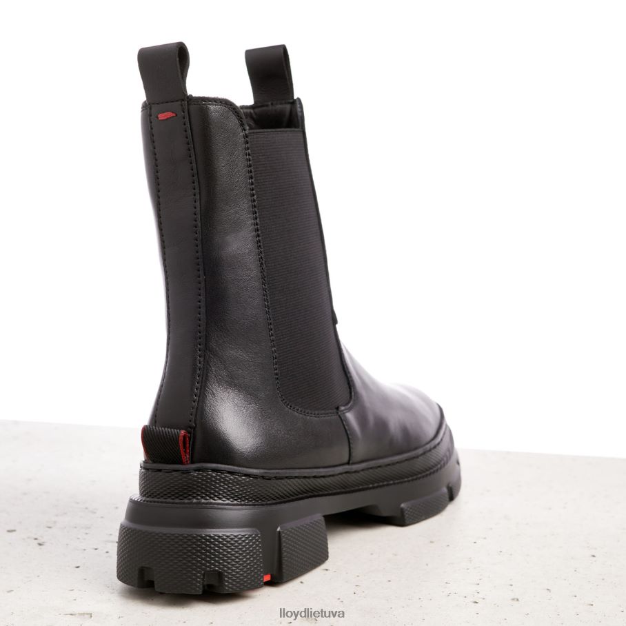 LLOYD glotnios odos slydimo batai moterys avalynė juodas VF40PZ954