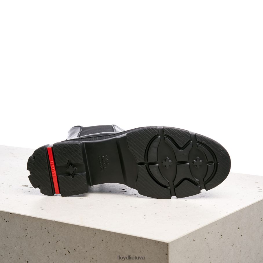 LLOYD glotnios odos slydimo batai moterys avalynė juodas VF40PZ954