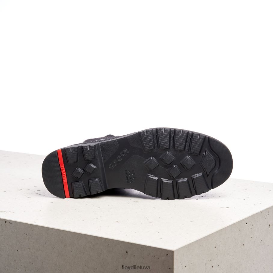 LLOYD glotnios odos slydimo batai moterys avalynė juodas VF40PZ958