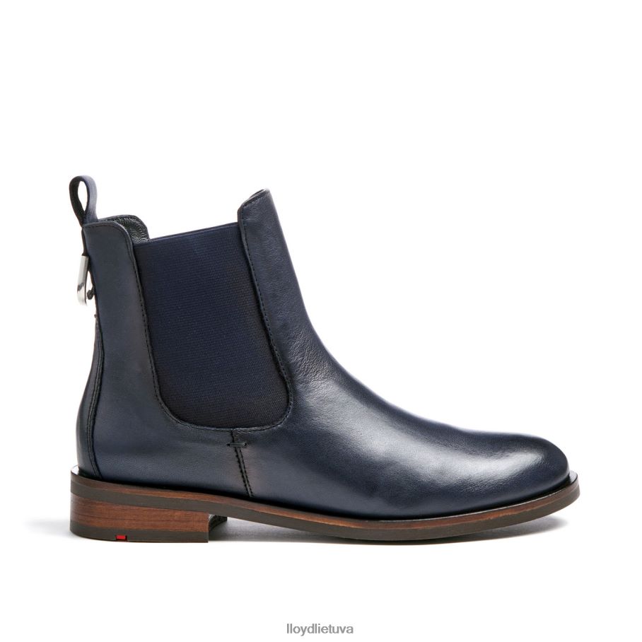 LLOYD glotnios odos slydimo batai moterys avalynė mėlyna VF40PZ934