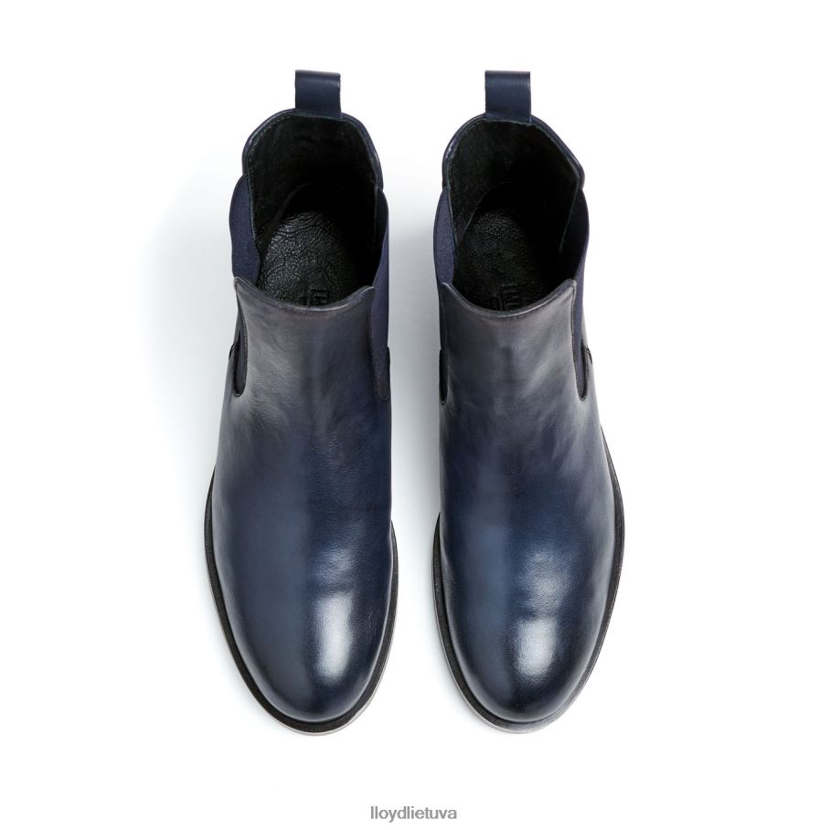 LLOYD glotnios odos slydimo batai moterys avalynė mėlyna VF40PZ934