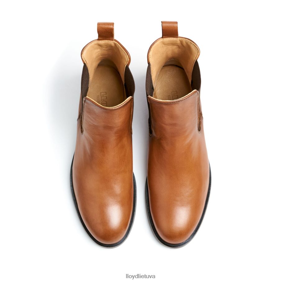 LLOYD glotnios odos slydimo batai moterys avalynė rudas VF40PZ933