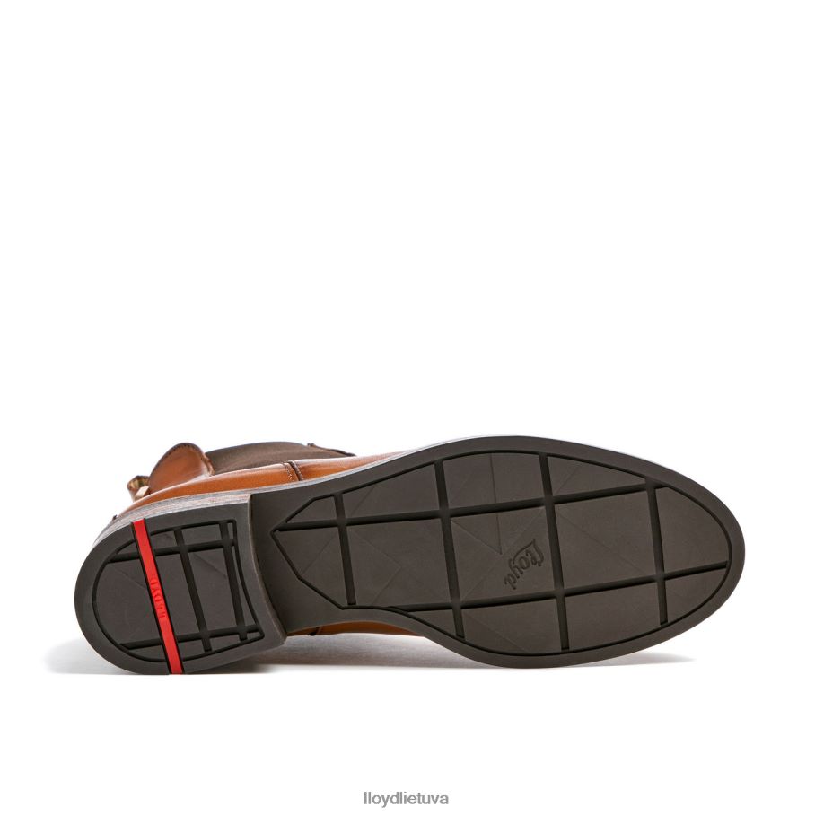 LLOYD glotnios odos slydimo batai moterys avalynė rudas VF40PZ933