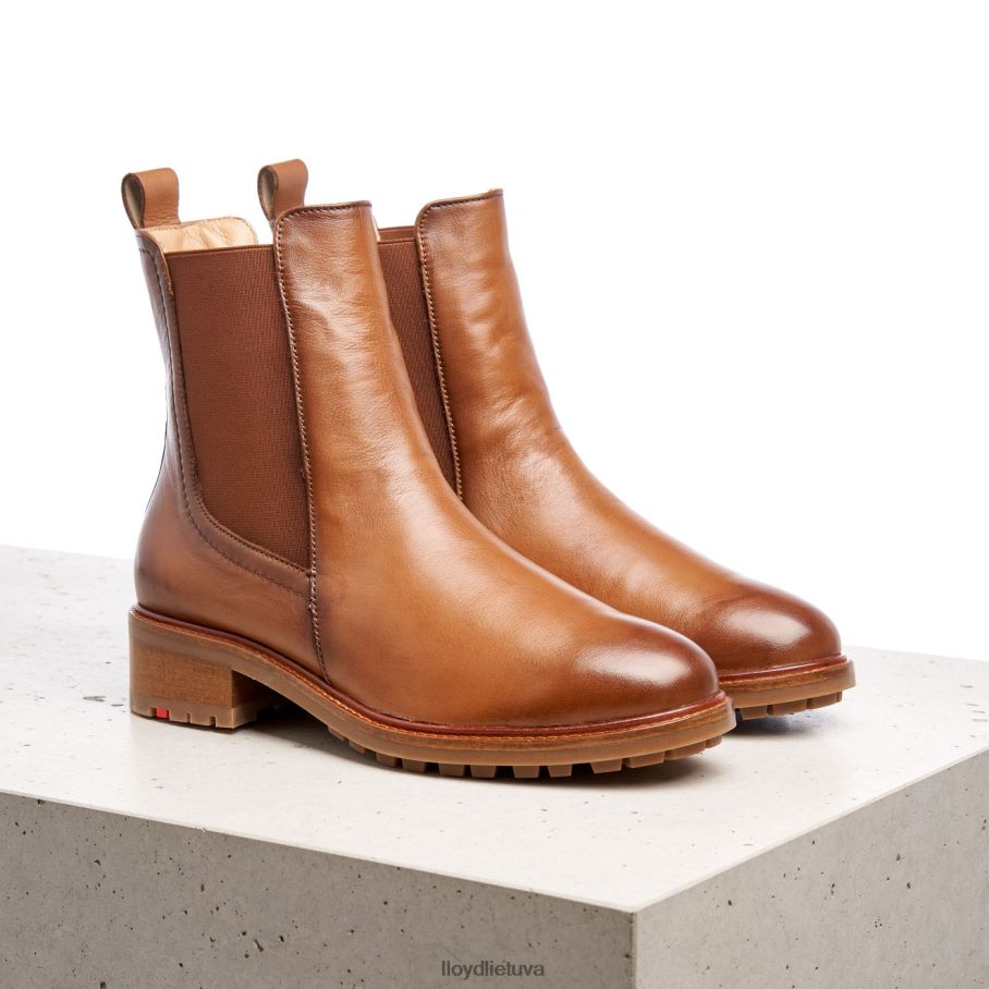 LLOYD glotnios odos slydimo batai moterys avalynė rudas VF40PZ964