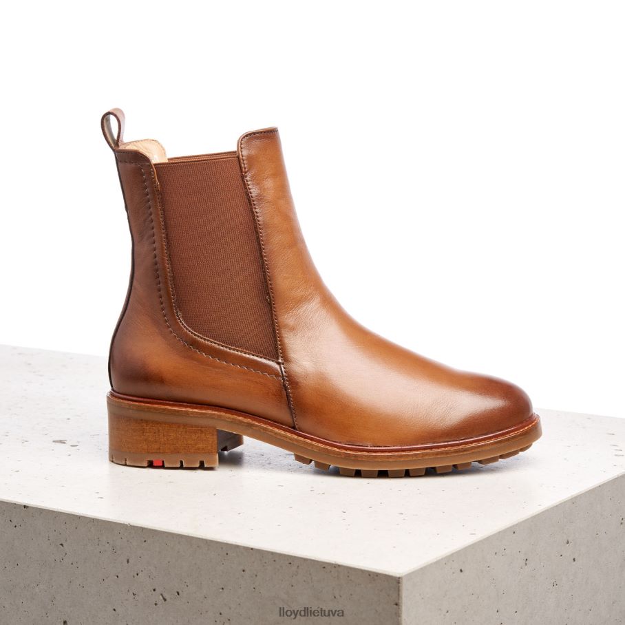 LLOYD glotnios odos slydimo batai moterys avalynė rudas VF40PZ964