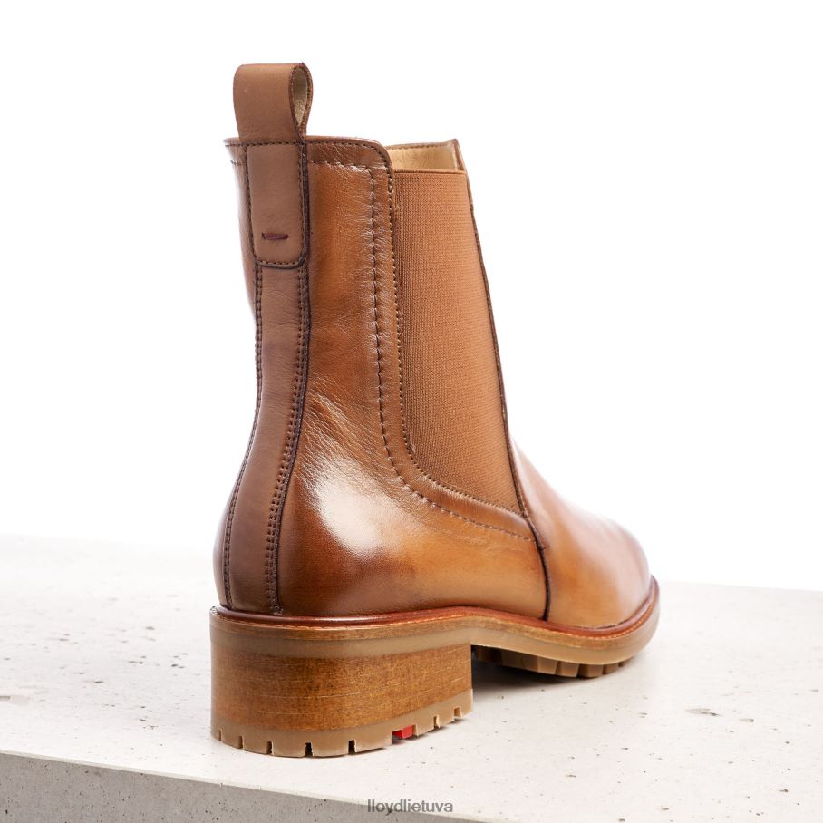 LLOYD glotnios odos slydimo batai moterys avalynė rudas VF40PZ964